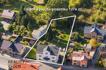 Prodej, komerční/činžovní dům, 310 m2, 46845 Velké Hamry, Ja