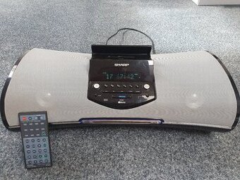 SHARP DK-A10H I-Elegance CD Player/Dock/Speaker/Radio/Alarm