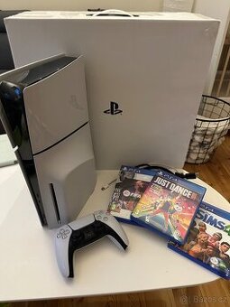 Playstation 5 slim + hry