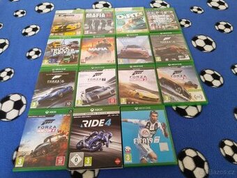 Xbox One hry + Xbox 360 hry