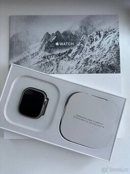 APPLE WATCH ULTRA 2 – ZÁRUKA, 100% BATERIE, KRABICE