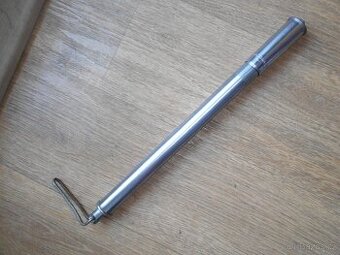 Stará, chromovaná hustilka na stará kola Eska, Favorit ...