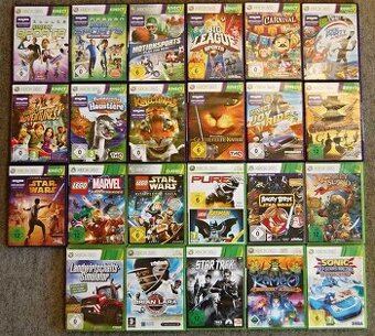 Hry xbox 360 včetně kinect