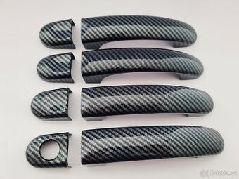 ČIERNE / KARBONOVE / CHROMOVE klučky pre VW GROUP