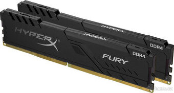 Kingston HyperX Fury Black 8GB (2x4GB) DDR4 3200Mhz
