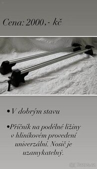 Střešní nosič Volkswagen Touareg .(Typ 7P). P.c.10500kč