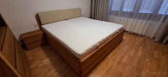 Manželská postel 180x200 masiv SLEVA