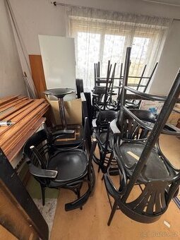 Prodám židle a barové židle zn. TON