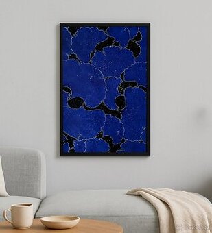 Originální akrylový obraz "Půlnoční květ"