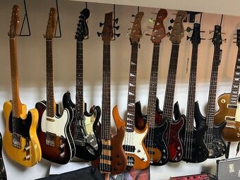 Baskytary 4 a 5 Ibanez, Squier, Cort a Rucni prace