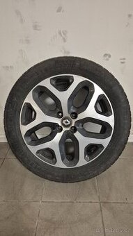 ALU kola Renault Captur + letní pneu Continental 205/55 R17