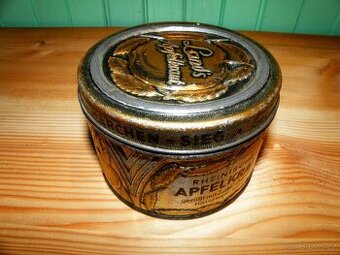 Starožitná plechovka Apfelkraut