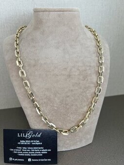 Zlatý řetízek 585/1000 19.08g Nová puncovaná