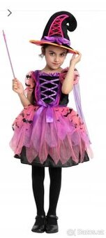 Kostým čarodějnice  vel.128-130