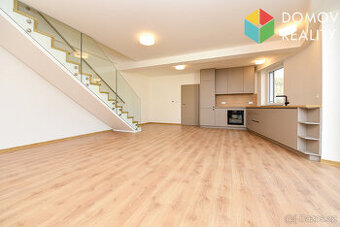 Pronájem nového mezonetového bytu 4+kk (108 m²) s nádhernou 