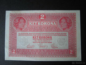 Rakousko - Uherské bankovky  " 2K "