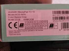 Prodám Huawei Mediapad T3 10