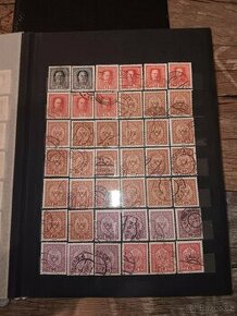Velká sbírka poštovních starých poštovních známek