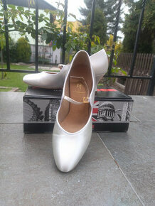 Standardní dámské taneční boty Supadance 1012, white s., 5,5