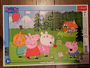 puzzle prasátko Peppa