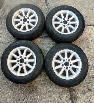 ✅ BMW ALU disky Style 41 15" + pneu – 5x120 – E36 / E46 / Z