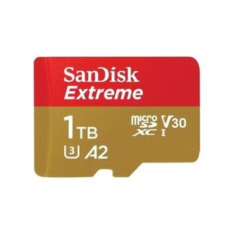 Predám micro SD 1TB kartu, novú. Darček 25W rychlonabijecka.