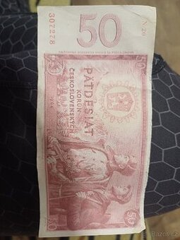 Stará bankovka 50
