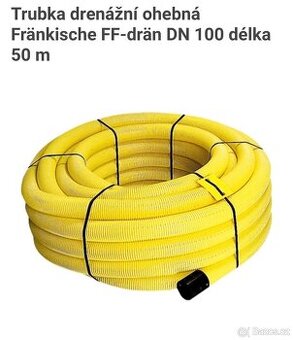 Drenážní trubka ohebná DN 100 20 metrů
