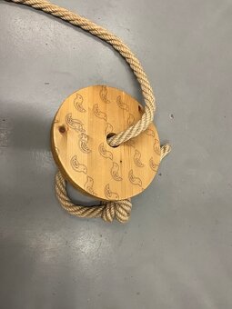 Houpaci disk zavesny s lanem 3m + skoba - 1