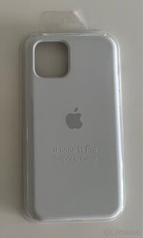 Apple iPhone 11 Pro silikonové pouzdro bílé