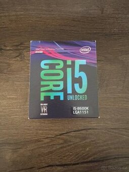 Intel Core i5-8600K Coffee Lake NEJLEVNĚJŠÍ