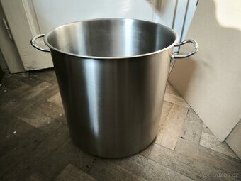 Nerez indukční hrnec 36l 36cm - 1