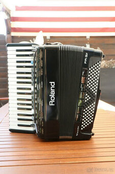 Akordeon, V-Akordeon, Roland FR3-X černý, dobrý stav