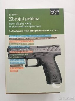 Knihy Zbrojní průkaz a Manipulace se zbraní