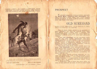 PROSPEKT nakl.Vilímka k vydávání knihy Old Surehand I-III