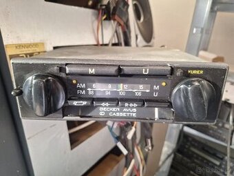 Becker avus cassette autoradio