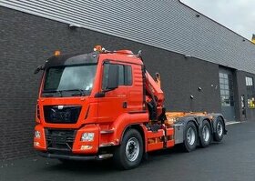MAN TGS 35.480 8x4 Tridem - nosič kontejnerů s HR HMF - 1
