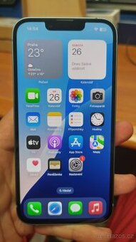 Apple iPhone 14 128GB Blue, hezký vzhled,bat99%,zár.12mes