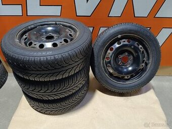Zimní kola na Fabii 5x100 pneu 185/60R15 ET38