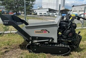 dumper, pásový dumper, železný kůň, nakládací dumper
