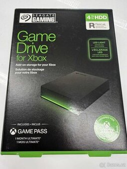 Game Driver pro XBOX- 4TB HDD