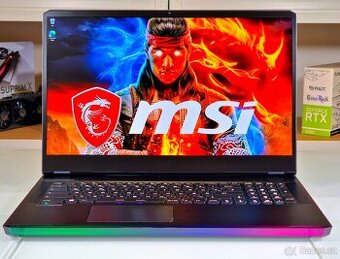 Herní notebook MSI RAIDER | RTX 3080 16GB | i9-11980 | 360Hz