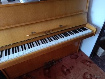 Pianino Scholze - Petrof - starší, dobrý stav