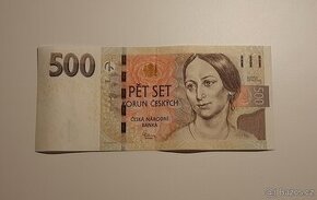 500 kč série G77 CHYBOTISK číslovačů