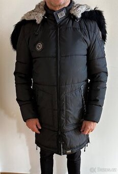 Prodám kabát Philipp Plein barva černá