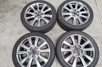 Letní komplet kola originál pro Mazda 3, pneu 215/45 R18