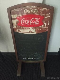 COCA COLA OBOUSTRANNÁ REKL. CEDULE