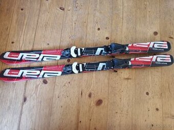 Sjezdové lyže Elan, vel. 120 s hůlkami