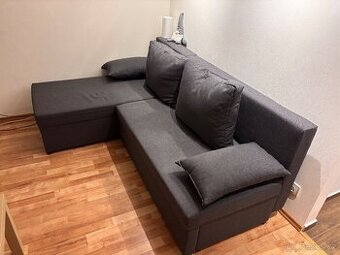 Rohový rozkládací gauč s úložným prostorem