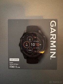 Prodám GARMIN FENIX 8 (47mm) SOLAR v záruce